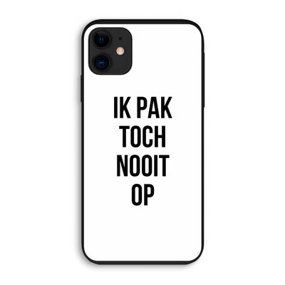 Ik pak nooit op: iPhone 11 Biologisch afbreekbaar hoesje