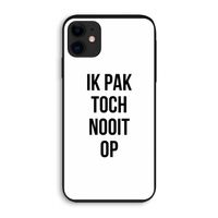Ik pak nooit op: iPhone 11 Biologisch afbreekbaar hoesje