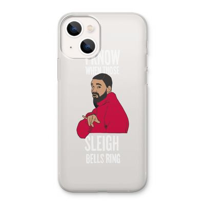 Sleigh Bells Ring: iPhone 13 Transparant Hoesje