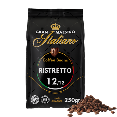 Gran Maestro Italiano - koffiebonen - Ristretto (250 gram)