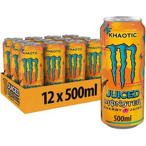 Monster Energy Khaotic 12x 500ml