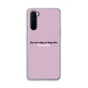 gij beslist: OnePlus Nord Transparant Hoesje