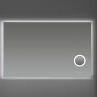 Badkamerspiegel Sanilux met Spiegelverwarming Dimbare LED-Verlichting en Make-Up Spiegel 120x70x2,5 cm - thumbnail