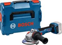 Bosch Blauw GWS 18V-11 Accu Haakse Slijper | 125mm | Exclusief Accu&apos;s en Lader in L-boxx - 06019N4102