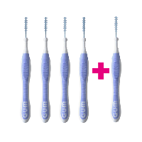 GUM Trav-Ler 0.6 mm lila - 4+1 Gratis