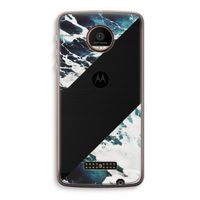 Golven: Motorola Moto Z Force Transparant Hoesje Golven: Motorola Moto Z Force Transparant Hoesje