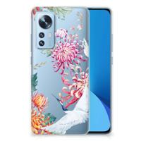Xiaomi 12 | 12X | TPU Hoesje | Bird Flowers