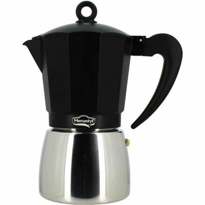 Percolator Menastyl Aluminium 9 Kopjes 6 Kopjes