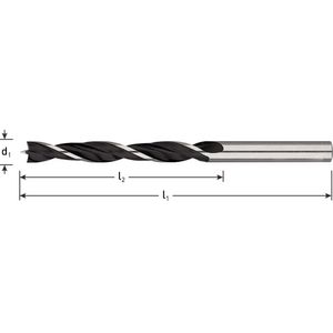 Rotec Machinale houtboor 7,0x69/109 mm - 2350700 - 235.0700