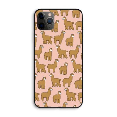Alpacas: iPhone 11 Pro Max Biologisch afbreekbaar hoesje