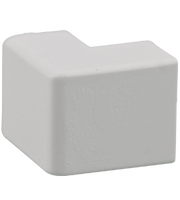 Buitenhoekstuk kabelgoot wit 10x10mm RAL 9010 Canalit 914910 (per zakje)