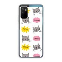 Meow: Xiaomi Poco M3 Pro 5G Transparant Hoesje
