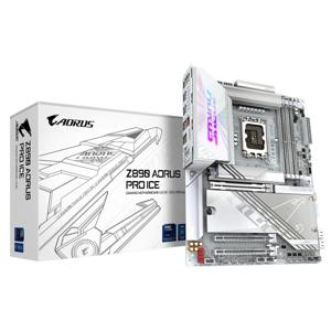 GIGABYTE Z890 AORUS PRO ICE moederbord RAID, 5Gb-LAN, WIFI, BT, Sound, ATX