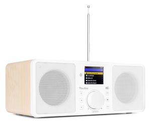 Audizio Rome DAB radio, internet radio met wifi + Bluetooth - Wit