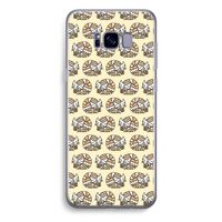 Slapende poes: Samsung Galaxy S8 Plus Transparant Hoesje
