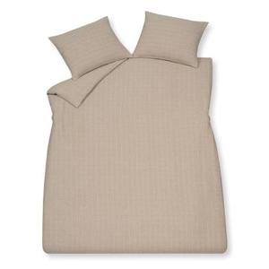Dekbedovertrek Riga Multi | 140 cm x 220 cm | Beige | Katoen