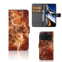 Xiaomi Poco X4 Pro 5G | Bookcase | Marmer Bruin