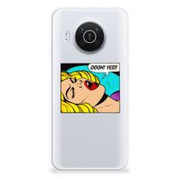 Nokia X10 | X20 Silicone Back Cover Popart Oh Yes