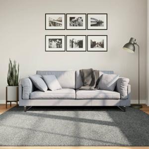 Vloerkleed shaggy hoogpolig modern 200x200 cm groen