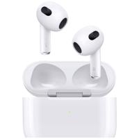 Apple AirPods (3. Gen) + Lightning Case AirPods Bluetooth Wit Oplaadbox, Bestand tegen zweet