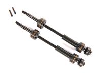 Driveshafts, rear, steel-spline constant-velocity (complete assembly) (2) (TRX-9052X)