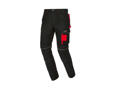 PARKSIDE PERFORMANCE Heren werkbroek (Zwart/rood, 56)