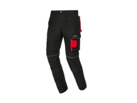 PARKSIDE PERFORMANCE Heren werkbroek (Zwart/rood, 56)