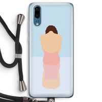 Mirror: Huawei P20 Transparant Hoesje met koord