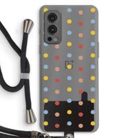 Bollen: OnePlus Nord 2 5G Transparant Hoesje met koord