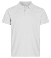 Clique 028280 Single Jersey Polo - Wit - M