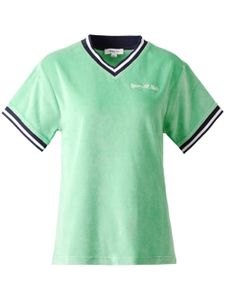 Sporty & Rich t-shirt en coton à logo brodé - Vert