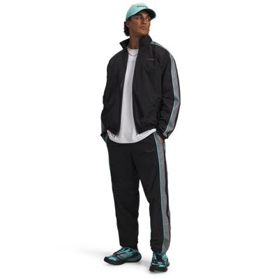 Under Armour x Mansory Icon Trainingspak Full-Zip Zwart Grijs Turquoise