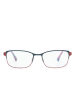 Etnia Barcelona lunettes de vue rectangulaires Elisabeth - Bleu