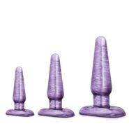 B Yours B Yours B Yours - Anaal Plug Set - Purple Swirl (1st) - thumbnail