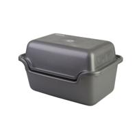 Curver aardappelschilbak 29x24.5x40.1 cm 20l zilver Curver aardappelschilbak 29x24.5x40.1 cm 20l zilver