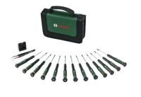 Bosch Groen precisieschroevendraaierset | 15-delig - 1600a039j4