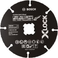 X-LOCK Carbide Multi Wheel 125 mm Doorslijpschijf - thumbnail