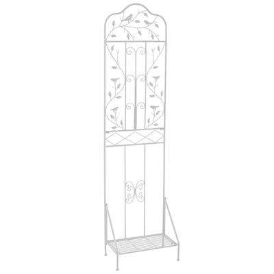 Plantentrekwerk Vrijstaand Metalen Frame Met Opklapbare Planken Kantelbeveiliging En gGondankers