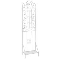 Plantentrekwerk Vrijstaand Metalen Frame Met Opklapbare Planken Kantelbeveiliging En gGondankers