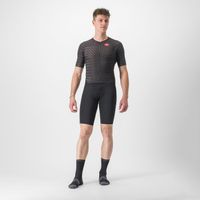 Castelli PR 2 speed trisuit korte mouwen zwart heren XL