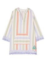 ZIMMERMANN Kids robe August à rayures - Multicolore