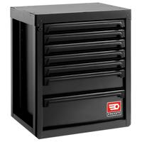 Facom RWS2 Zwart Lage Kast met 7 Lades - RWS2-MBS7TBS Facom RWS2 Zwart Lage Kast met 7 Lades - RWS2-MBS7TBS