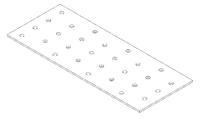GB koppelplaat 80x200x2.0 sendzimir verzinkt | 50 stuks - GB014290050