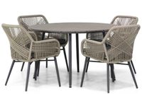 Lifestyle Advance/Matale 125 cm rond dining tuinset 5-delig