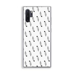 Pluimen: Samsung Galaxy Note 10 Plus Transparant Hoesje