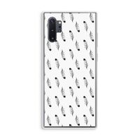 Pluimen: Samsung Galaxy Note 10 Plus Transparant Hoesje