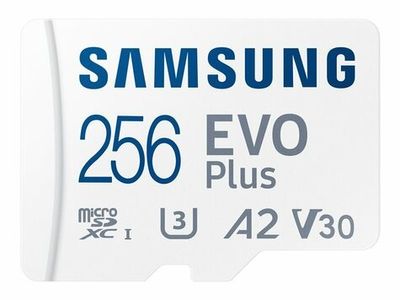 Samsung MicroSD EVO PLUS 256GB Samsung MicroSD EVO PLUS 256GB