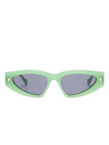 Nanushka Crista D-frame sunglasses - Vert