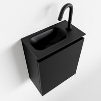 Toiletmeubel Mondiaz Ture | 40 cm | Meubelkleur Urban | Eden wastafel Urban Links | 1 kraangat