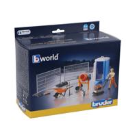Bruder 62008 BWorld Bouwplaats Set Bruder 62008 BWorld Bouwplaats Set